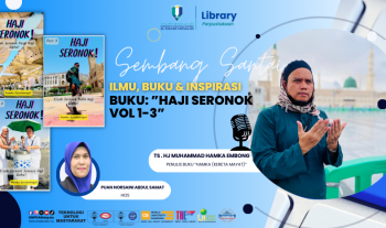 SEMBANG SANTAI: ILMU BUKU & INSPIRASI bersama 